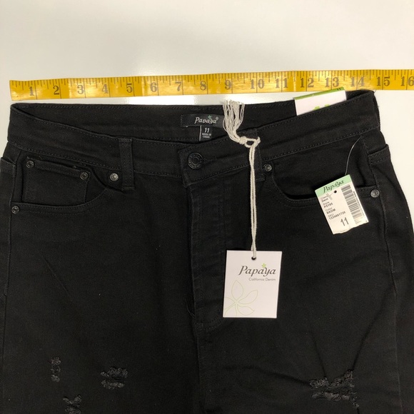 Papaya high rise boyfriend jeans size 11 - Picture 5 of 13